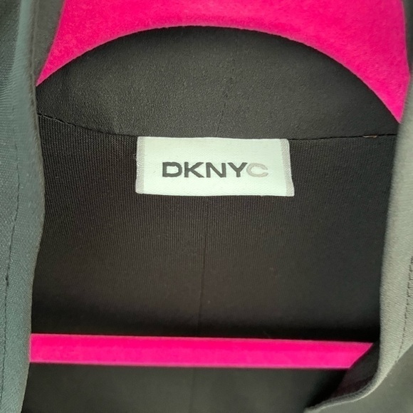 DKNYC Black cowl neck zip sleeveless top / vest goth edgy chic biker L/XL - Picture 4 of 10